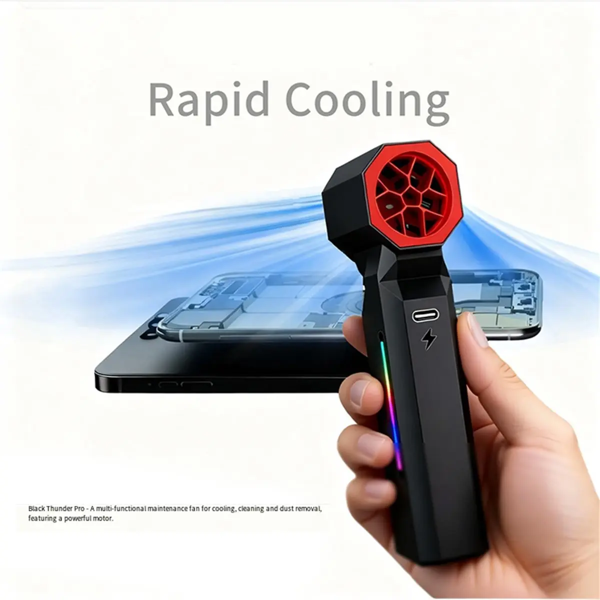 A86G NEW Turbo JetFan 130000r/S Super Powerful Air Blower Vacuum Blowing Suction 3in1 for Dust Clean Brushless Super Violent Fan