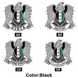 Vinyl Aufkleber Wappen von Syrien für Syrien/Syrien/freie Syrien Auto Aufkleber wasserdichte Dekoration 30cm * 29cm