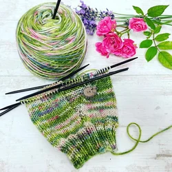 1 piece 100g Terra merino nylon symfonie handdye yarns from India
