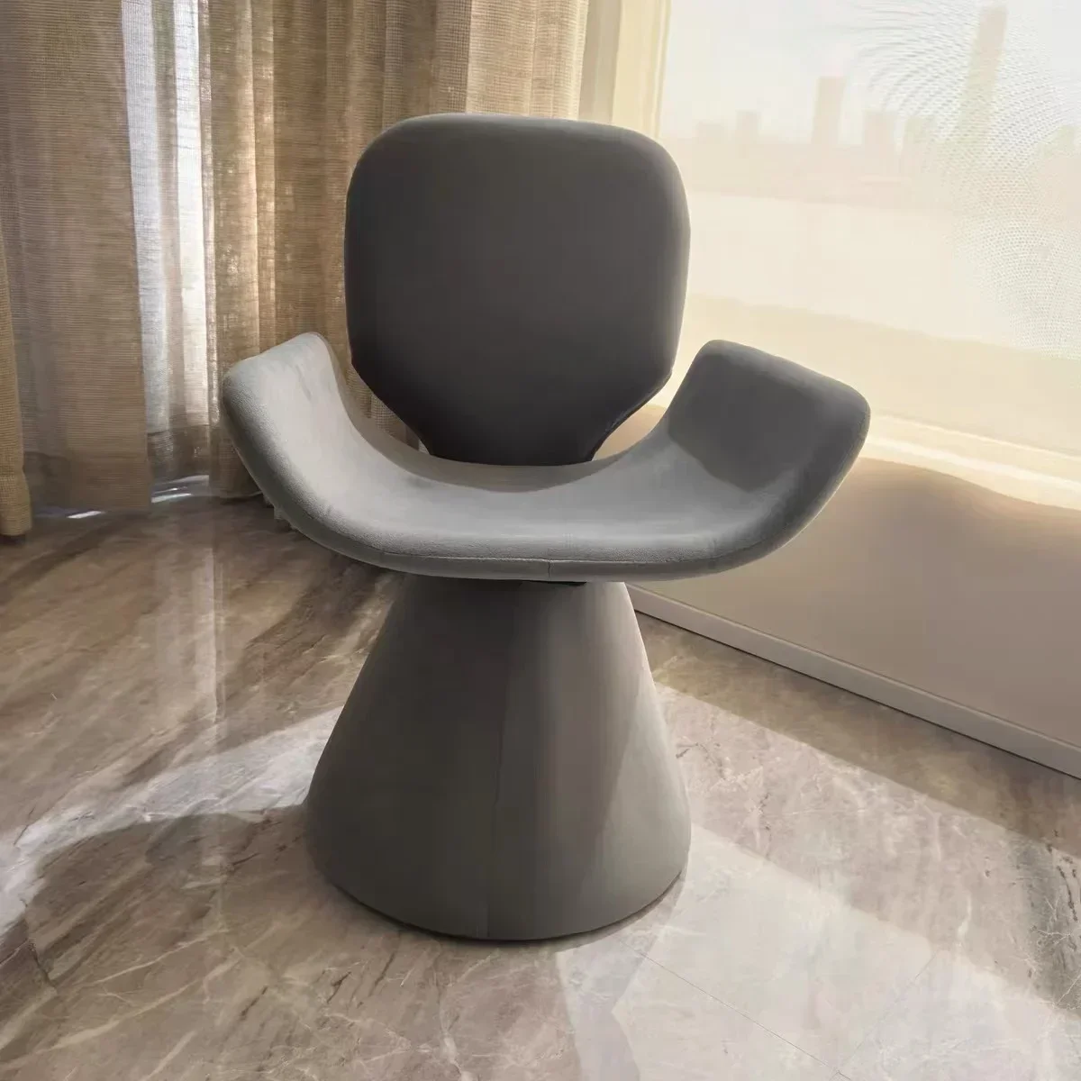 Unique Designer Dining Chair Black Modern Living Room Comfortable Armrest Chairs Dormitorio Luxury Cadeiras De Jantar Furniture