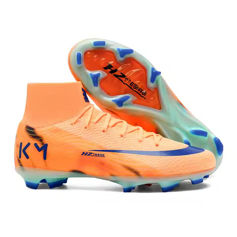 High Quality Mens Soccer Shoes TF/FG Training Football Boots Ultralight Non-Slip Turf Soccer Cleats Chuteira Campo Soccer Sneake