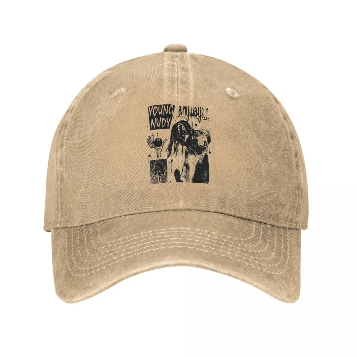 

Classic Young Nudy Playboi Carti Baseball Caps Unisex Style Distressed Cotton Snapback Hat Outdoor All Seasons Travel Caps Hat