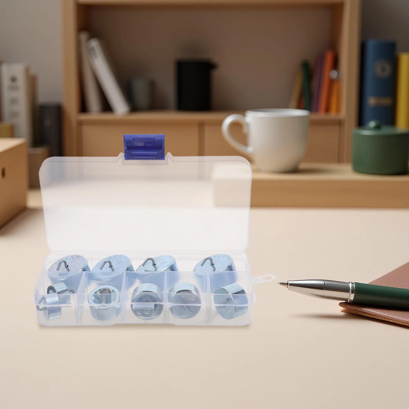 

1Set Hooked Calibration Weights 300g Total for Science Experiments Accurate and Reliable with Compact Storage Case Metric