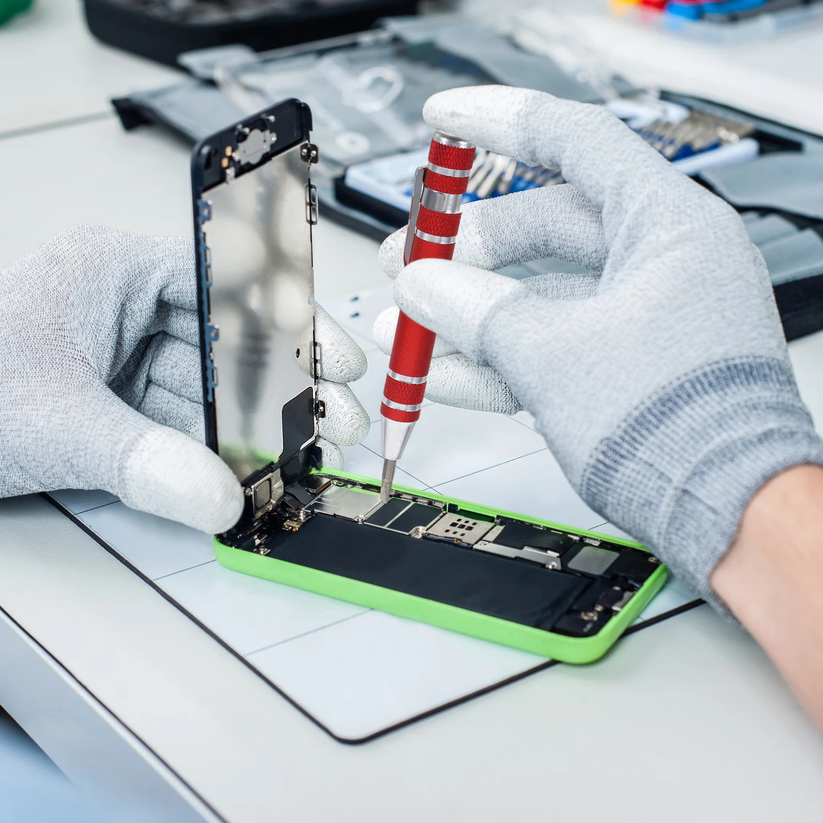 

8-In-1 Pocket Screwdriver Set Aluminum Alloy Multifunction Precision Tool Portable Lightweight Magnetic Pen Screwdriver For