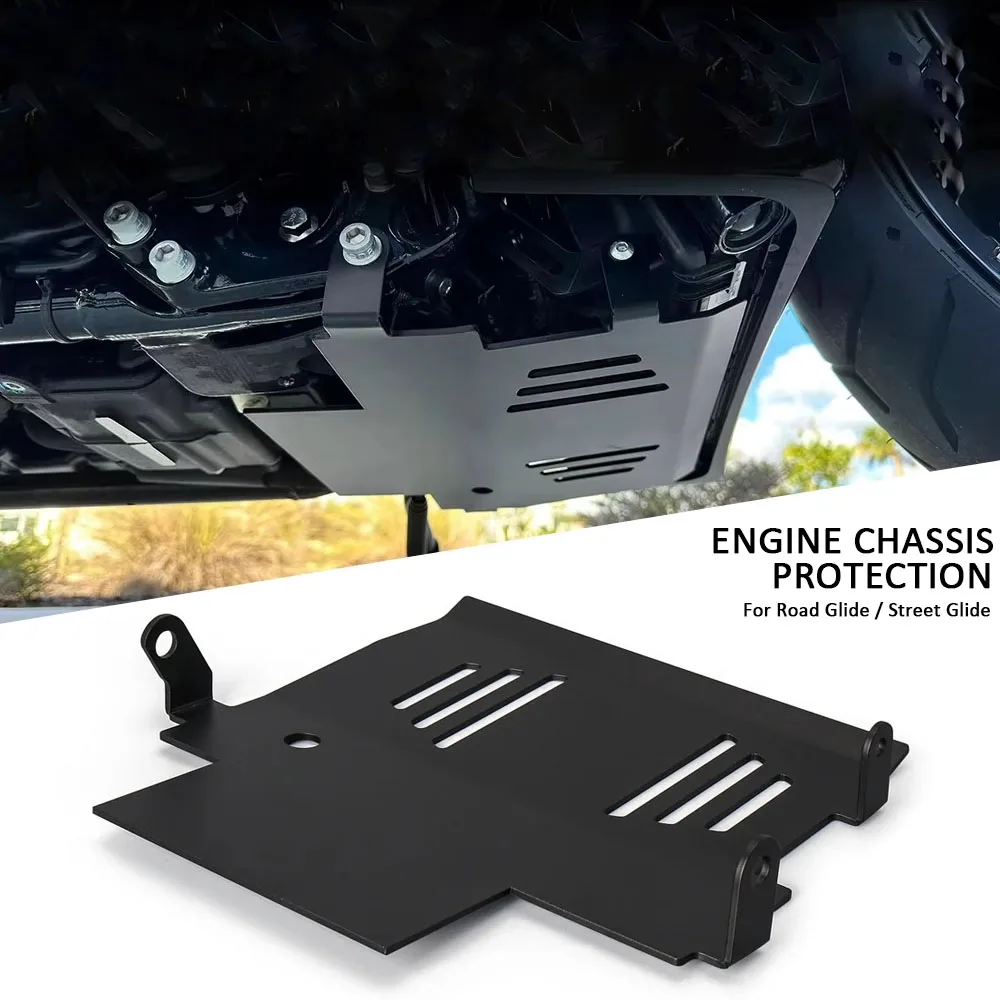 

Accessories Skid Plate Lower Engine Chassis Protector New Motorcycle For CVO Road Glide FLTRXSE 2024 2025 Street Glide FLHX