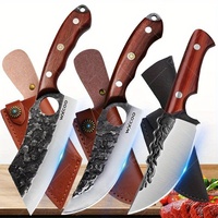 3 PCS Stainless Steel Boning Knife Set Professional Sharp Handmade Forged Kitchen Knife High Quality Multipurpose Cooking Tool