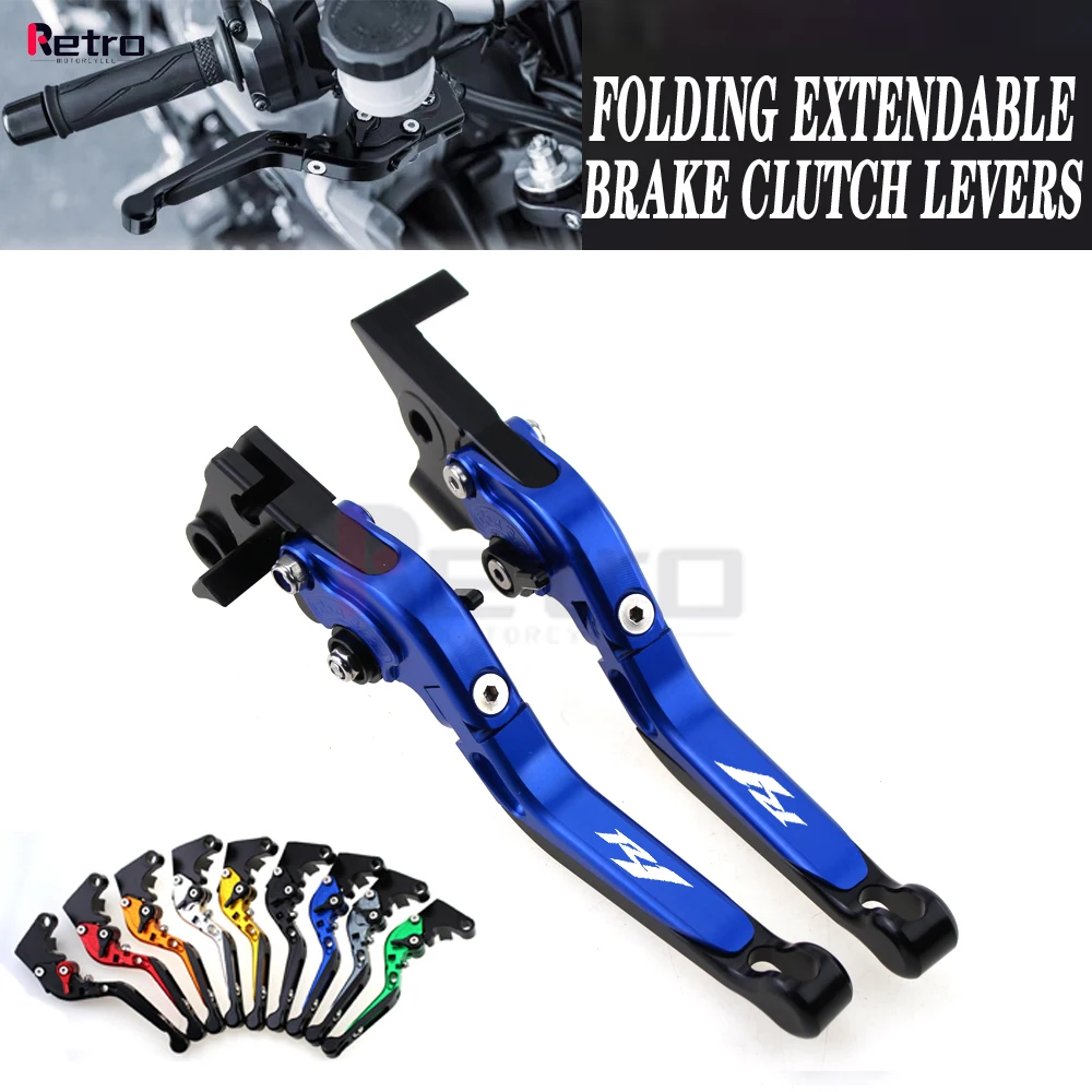 

For YAMAHA YZF R1/R1M/R1S YZF-R1M YZF-R1 YZFR1 2015-2019 Motorcycle Folding Extendable Adjustable Clutch Brake Levers