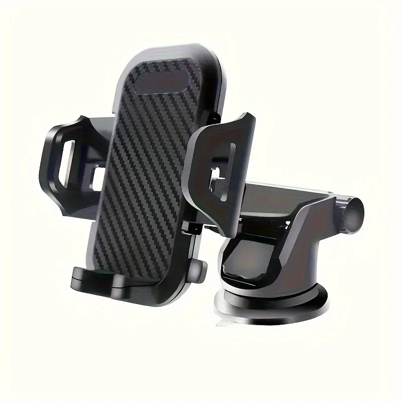 Car Dashboard Suction Cup Telescopic Rod Universal Mobile Phone Holder