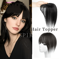 SPIKFN 5x9cm Real Human Hair Topper 8\