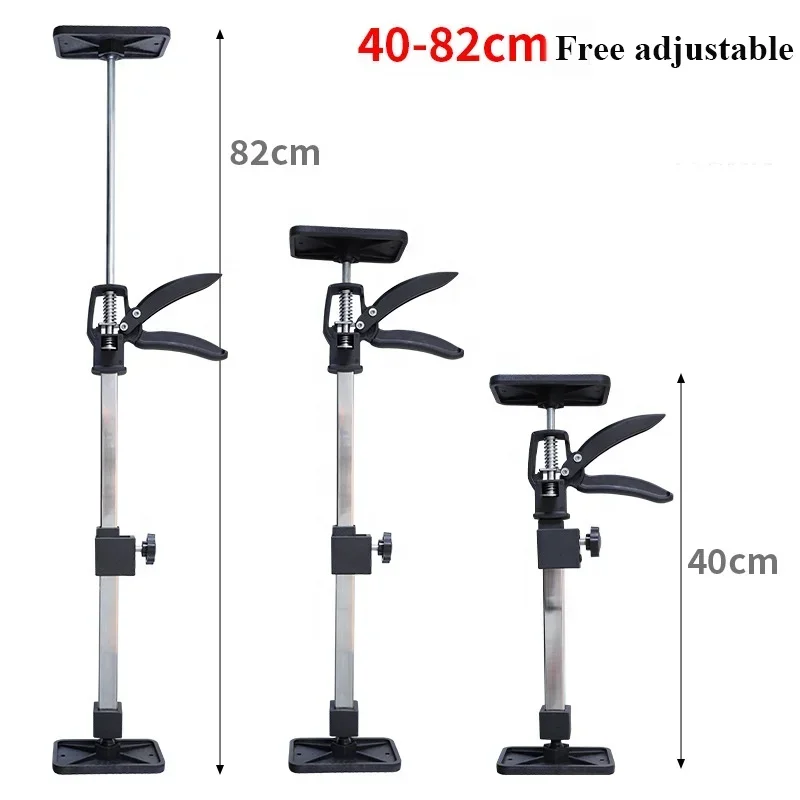 Wood Tool Clamps woodworking Telescopic Quick Support Rod Adjustable 3rd Hand Support Pole System for Cabinet Jack Drywal