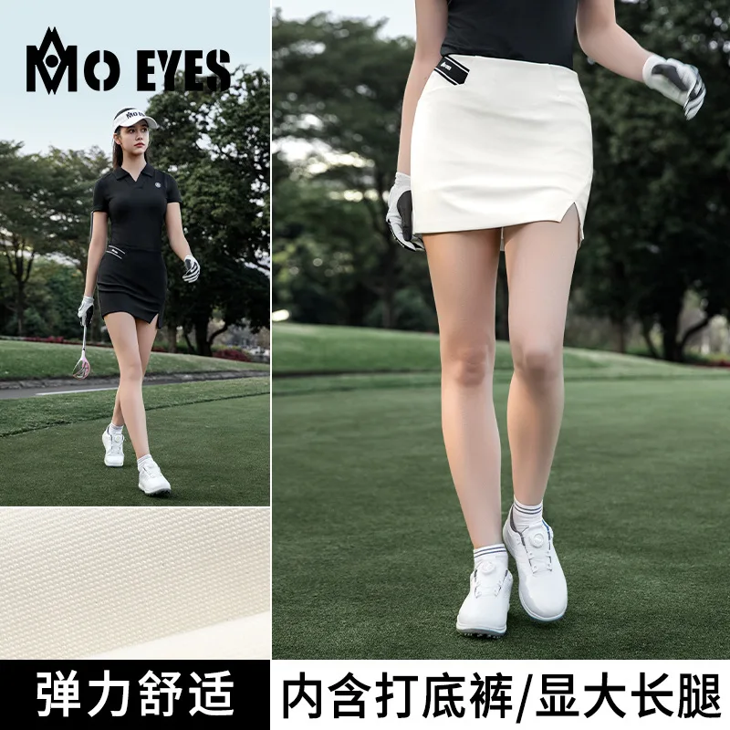 

MO EYES 2025 Женское теннисное платье для гольфа весна/лето, комплект спортивной одежды