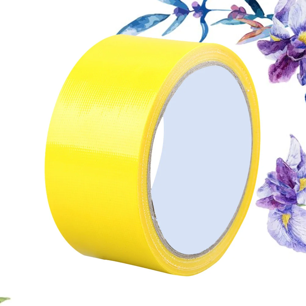 

Heavy Duty Cloth Tape 5Cm X 13M Yellow Waterproof Strong Adhesive For Carpet Seams Diy Electrical Insulation Duct Tape