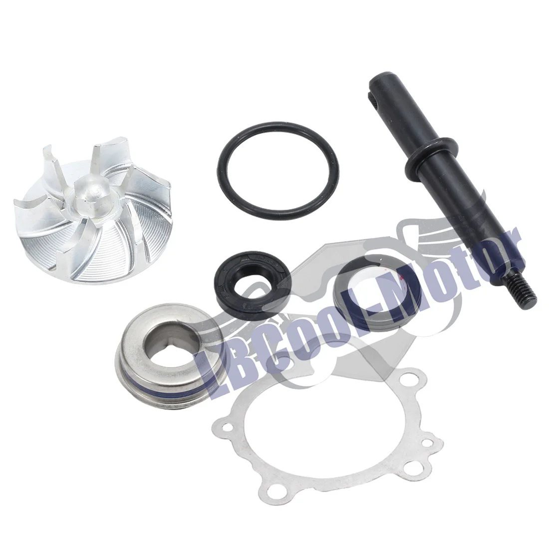 Water Pump Repair Kit For Kawasaki NINJA250 NINJA300 2013-2017 Z250 2013-2014 Z300 2015-2016 49044-0554 Gasket O-ring Seals Set