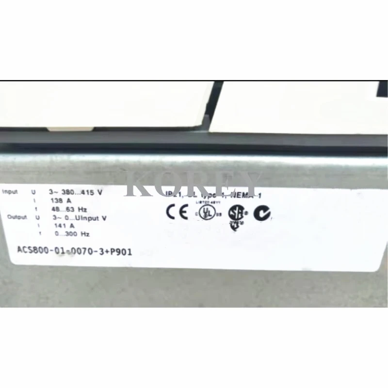 Inverter ACS800-01-0070-3+P901 in Good Condition