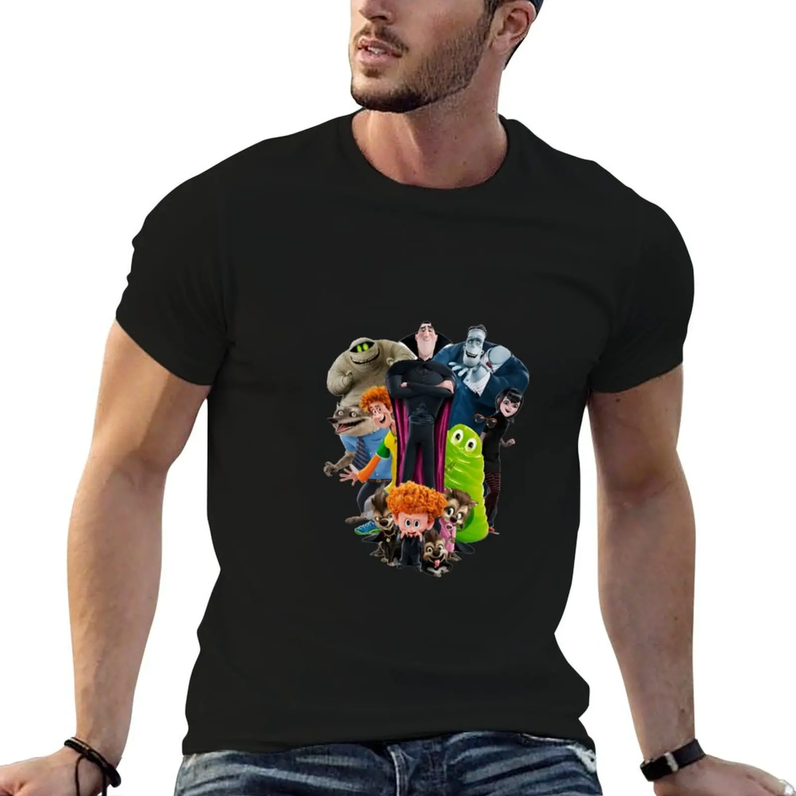 

Hotel Transylvania 4 T-Shirt funny t shirts dark humor mens graphic t shirts t shirt men 100% cotton luxury brand T-shirt