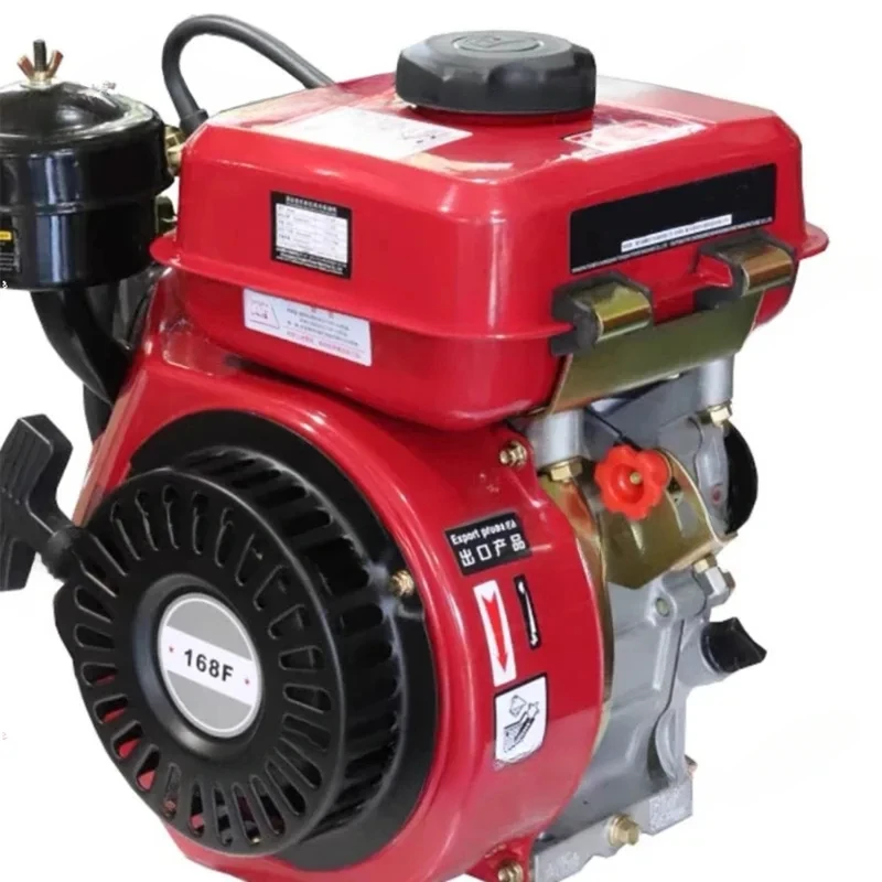 168F Threshing Agricultural Micro-Tiller Pumping Pump Generator High-Power-Cooled Engine Oil