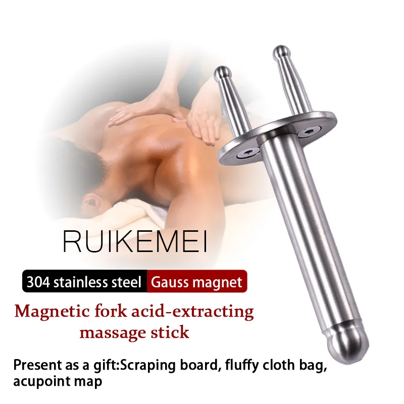 

Binary round head Massage stick Acupoint massage Relieve fatigue and relax the body Handheld massage tool