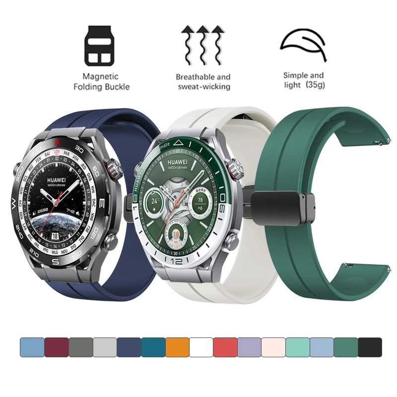 22Mm Silicone Band …