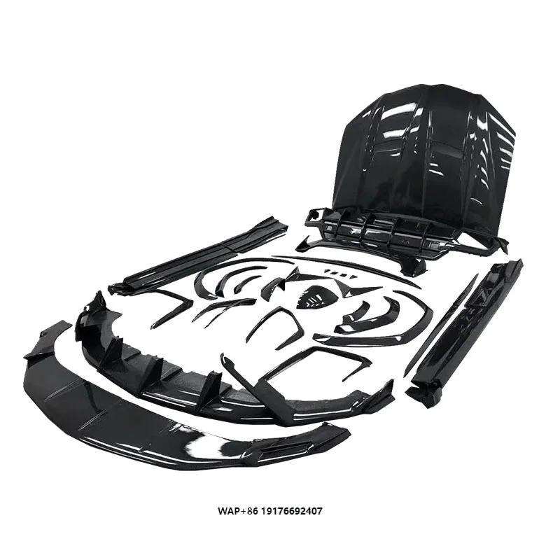 Carbon Fiber Topcar Design Body Kit For Carbon Fiber Topcar For Front Lip Rear Bumper Lip Side Skirt