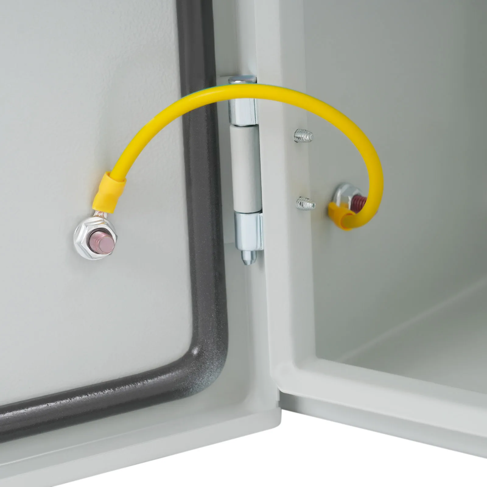 50x40x20cm Outdoor Elektroverteilerkasten IP50-55 Wasserdicht Abschließbar Kaltgewalzter Stahl Abnehmbare Bodenplatte Leicht zu Reinigen – Detail 14