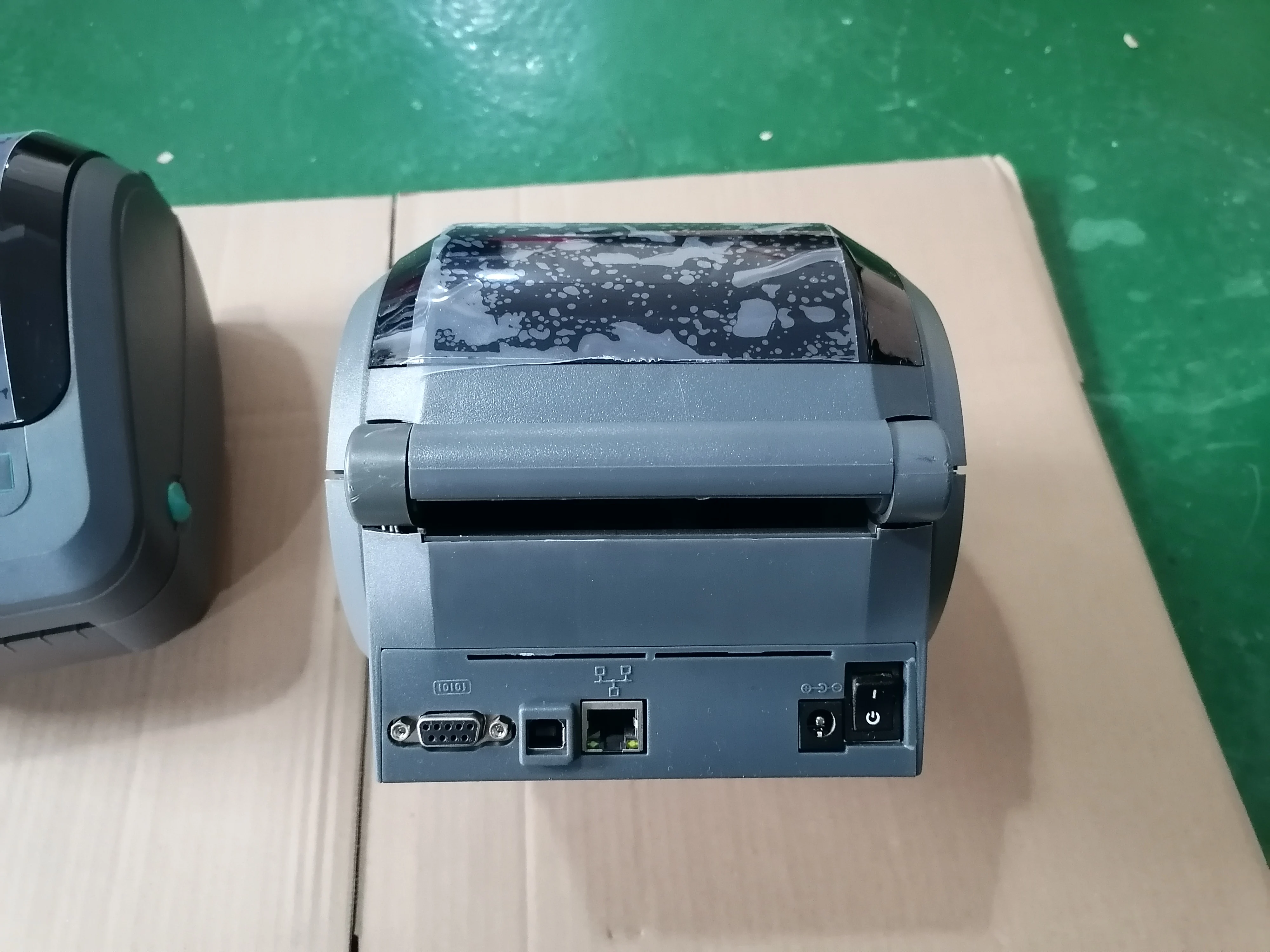 ZEBRA 90% NEW Zebra GX420d gx420d thermal label printer network port plus USB interface bar code machine