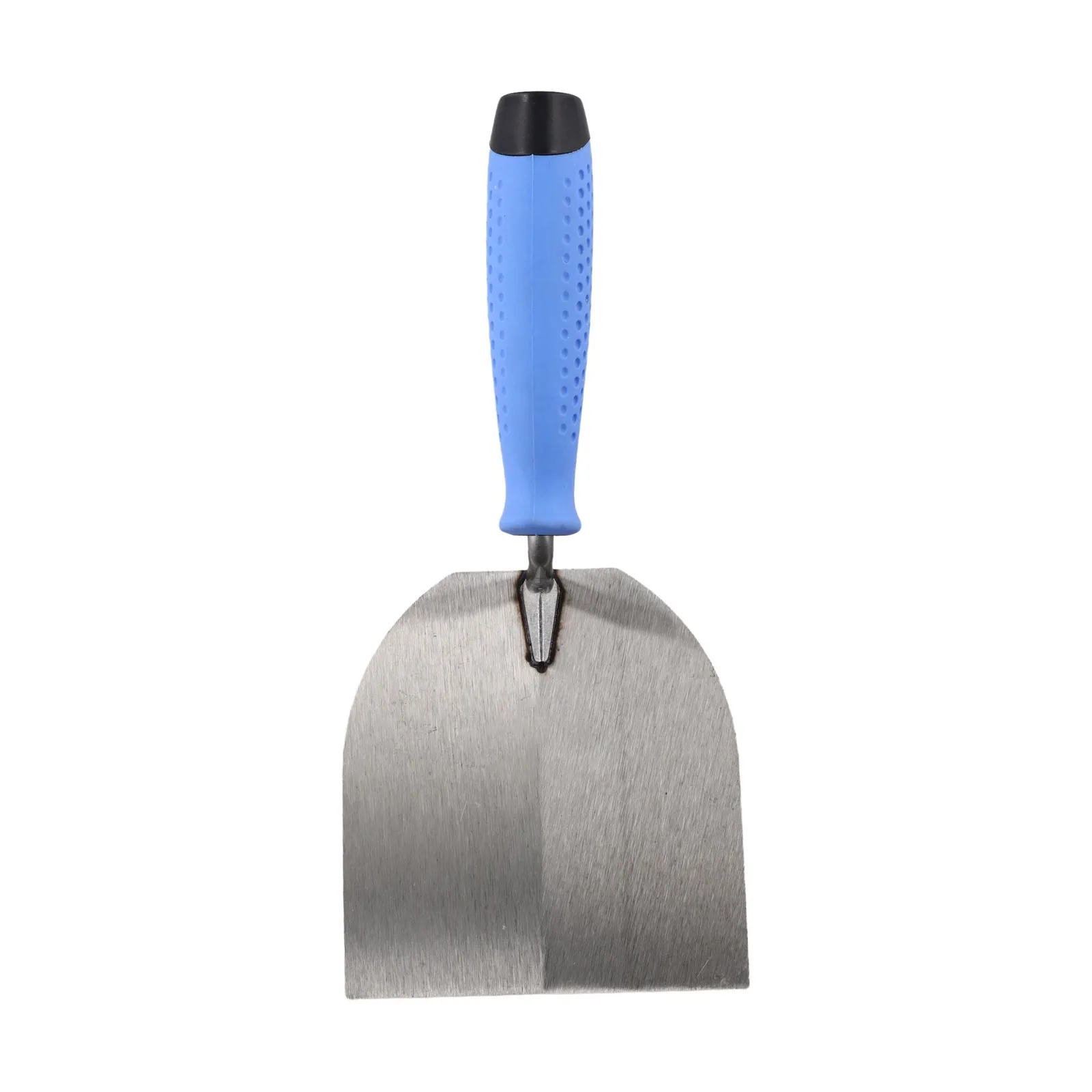Flat Head Stainless Trowel With Plastic Non Slip Handle Putty Scraper For Tile Laying Screeding Construction Tool
