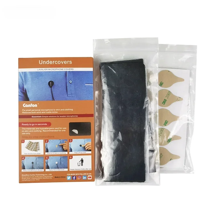 Mic Undercover Kit: The Ultimate Solution For Discreet Lavalier Microphones And…