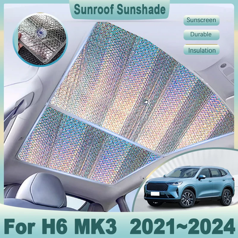 

Солнцезащитный козырек для Haval H6 MK3 2021 2022 2023 2024, теплоизоляция, УФ-защита, солнцезащитные козырьки, солнцезащитные аксессуары для автомобиля Skylight