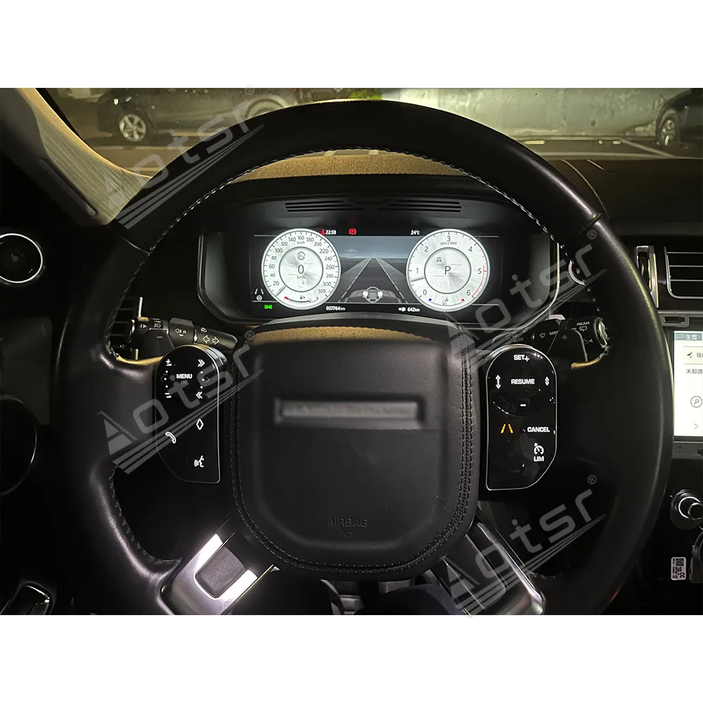 12.3 "Digitale Cluster Kilometerteller Scherm Voor Land Rover Range Rover Sport Vogue 2012-2023 Virtuele Cockpit Snelheidsmeter auto Dashboard
