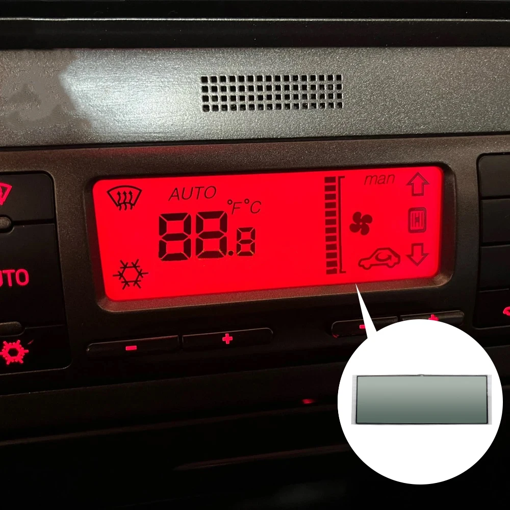 Dashboard LCD Screen Climate Control ACC Unit Pixel Repair Replacement For Seat Leon Seat Toledo