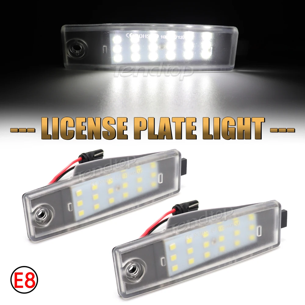 Luz trasera Led para matrícula para LEXUS XU10 RX RX300 1999-2003 TOYOTA Hiace S.B.V/ Highlander/ RAV4 Scion XB Canbus Auto
