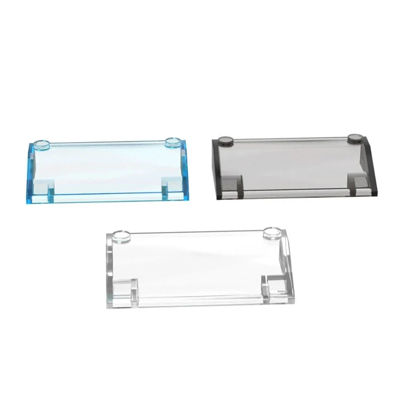 20PCS 58181 3x6 Sloping Hollow Glass Windshield Building Blocks Kit 3939 Car Trans Windows Brick Particle Toys Children Gifts