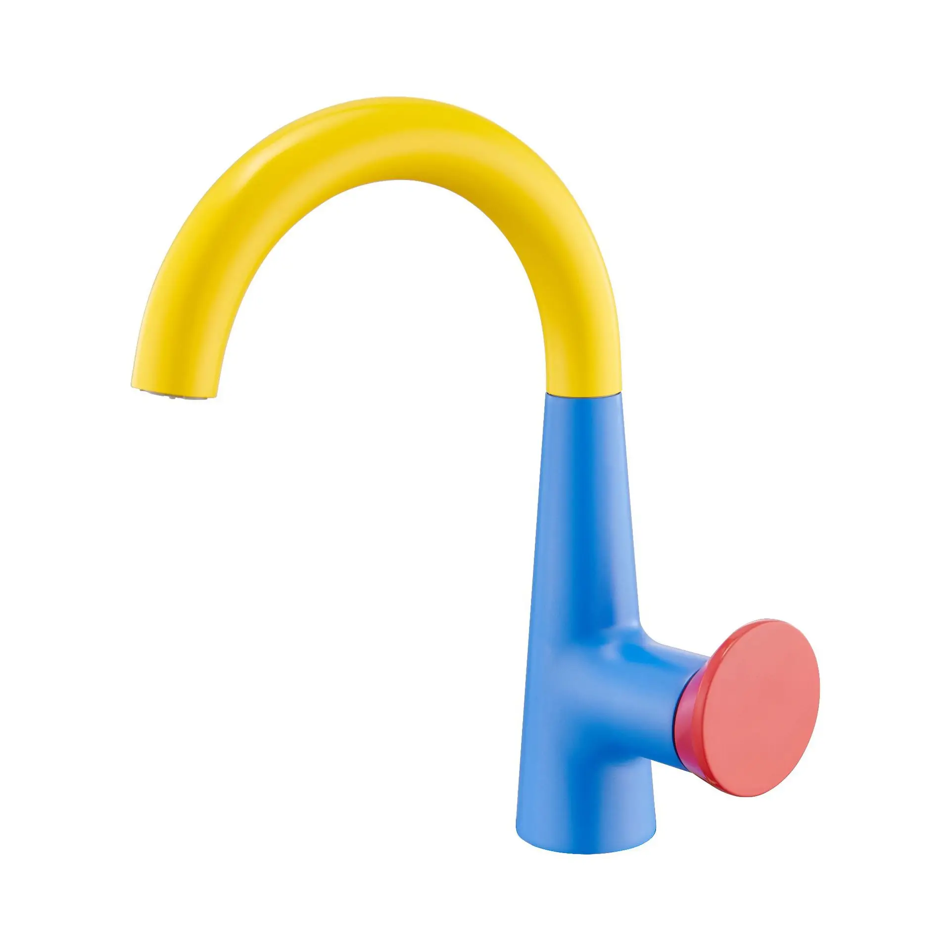New Colorful Bathroom Basin Faucet Brush Gold Rotation Hot and Cold Single Lever Crane Brass Sink Mixer Black Chrome Tap