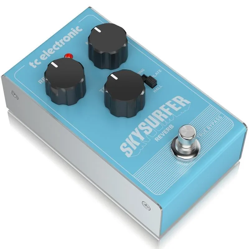 

Genuine Wholesale TC ELECTRONICS SKYSURFER REVERB Electric Guitar Bass Distortion Single Block Effect Offers Guitar Effect