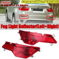 Reflector de luz antiniebla del parachoques trasero izquierdo/derecho para BMW X6 E71 E72 2008-2014 conjunto de lámpara antiniebla trasera 63147187219 63147187220