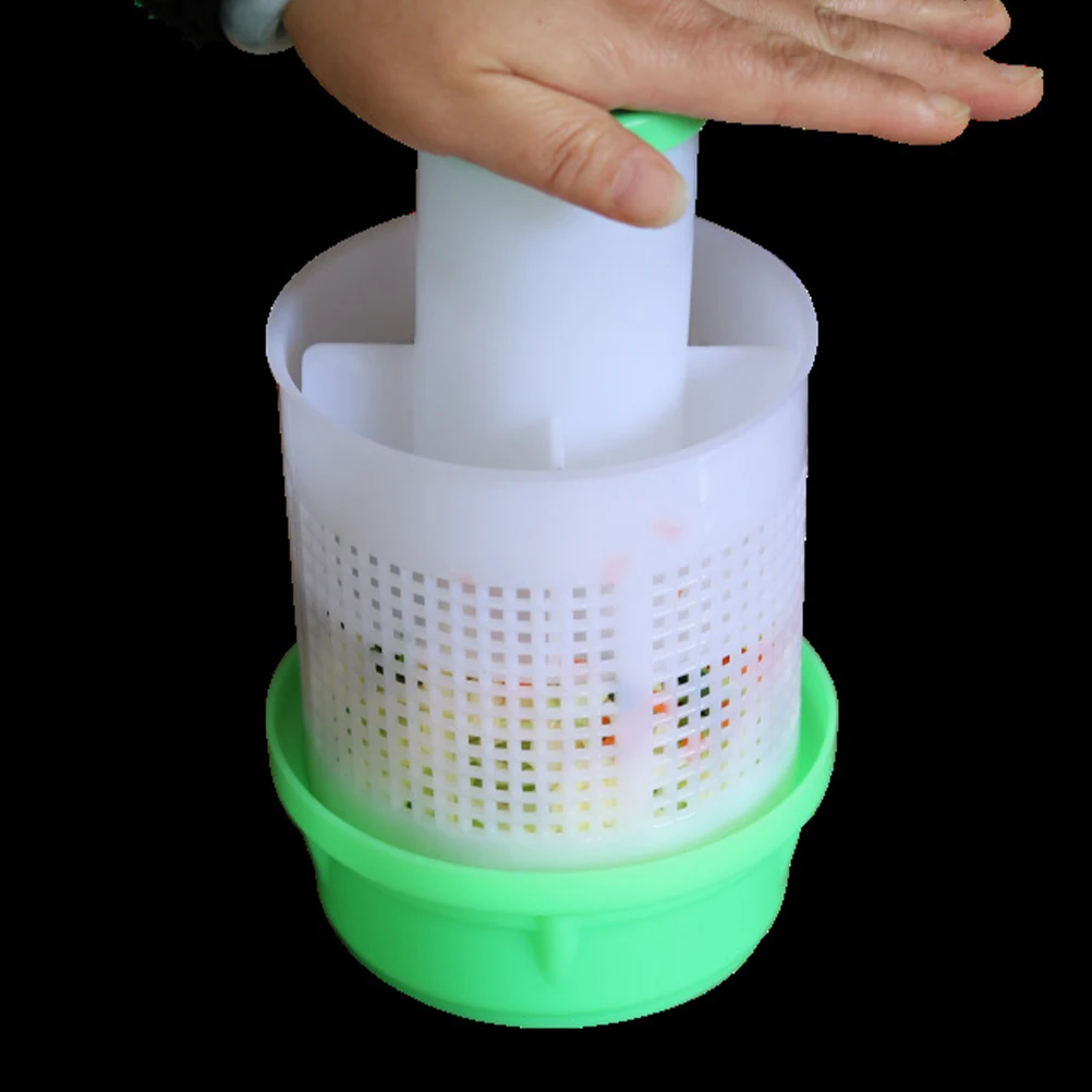 

Food Dehydrator Manual Fruit Vegetable Dryer Dumpling Filling Squeezing Tool Green Safe Pp Material High Hardness Easy Clean No