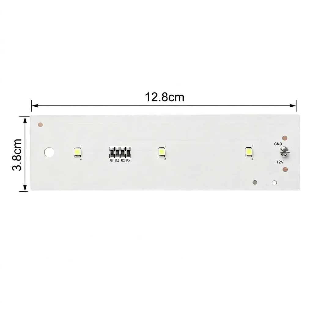 LED Light For Refrigerator Interior 887585 MDDZ-283 DC12V Compatible With For Hisense And For Ronshen Models 12.8mm X 3.8mm