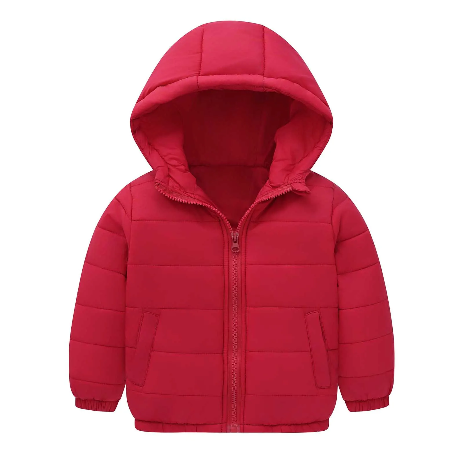 Baby Down Jackets Outerwear For Kids Coats Autumn Boys Girls Warm Hooded Down Jacket Coat Winter Toddler Boy Girl Jackets 1-5Y