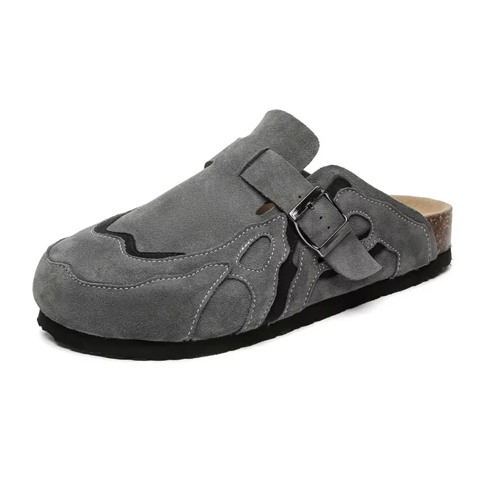 Mules, mocassins, pantoufles, chaussures décontractées ouvertes à l'arrière, sandales à plateforme, chaussures plates à enfiler pour hommes, femmes et couples.