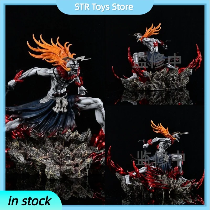 

New High-Quality Bleach Anime Figure Ichigo Kurosaki Berserk Ichigo Ulquiorra cifer Collectibles Ornaments Birthday Gifts