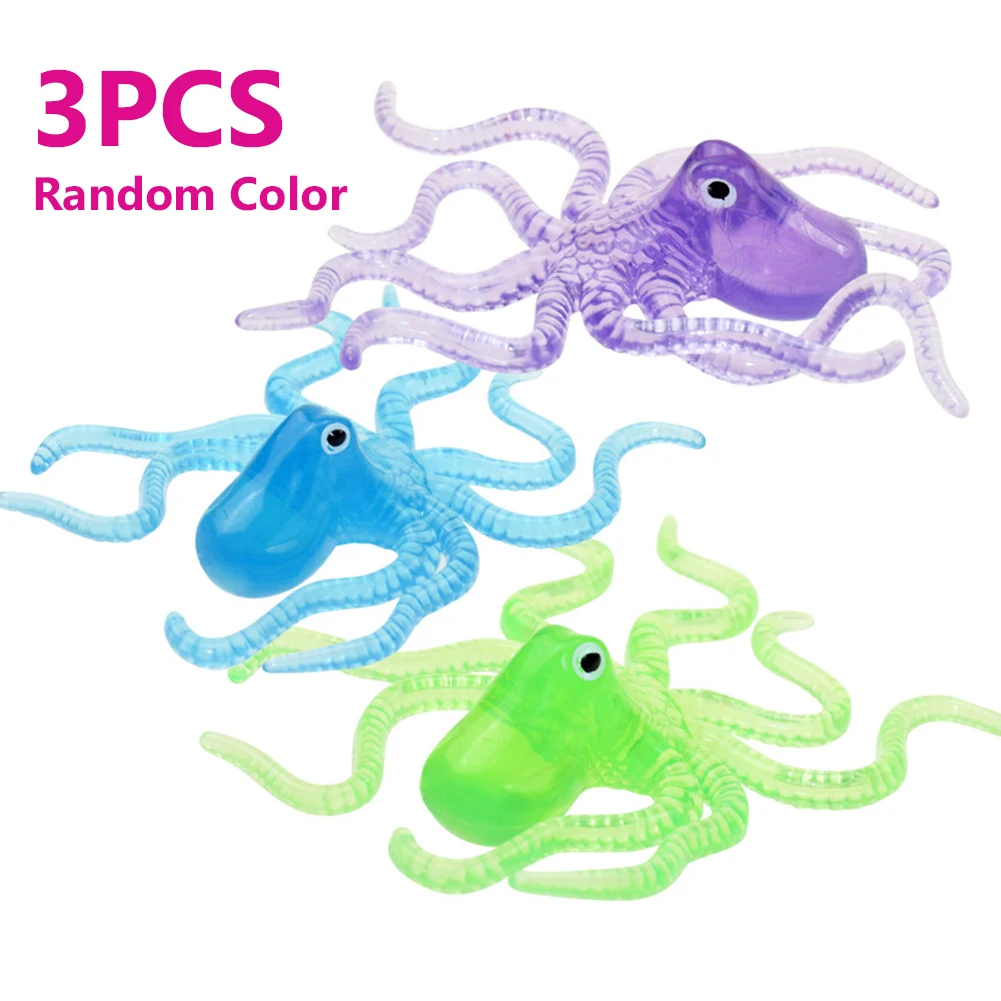 어린이 다이빙 장난감, 수영장 문어 어린이 훈련, 물놀이 게임 선물, 3 개, 12 개