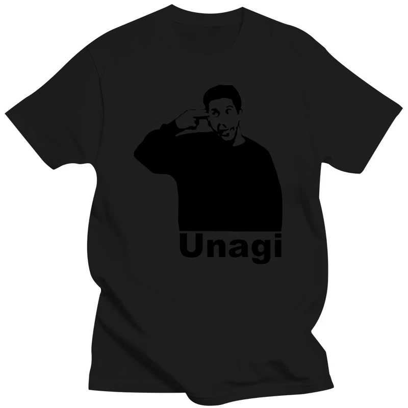 Friends Unagi T-Shirt Funny Ross Top Joke Gift Gift Mens