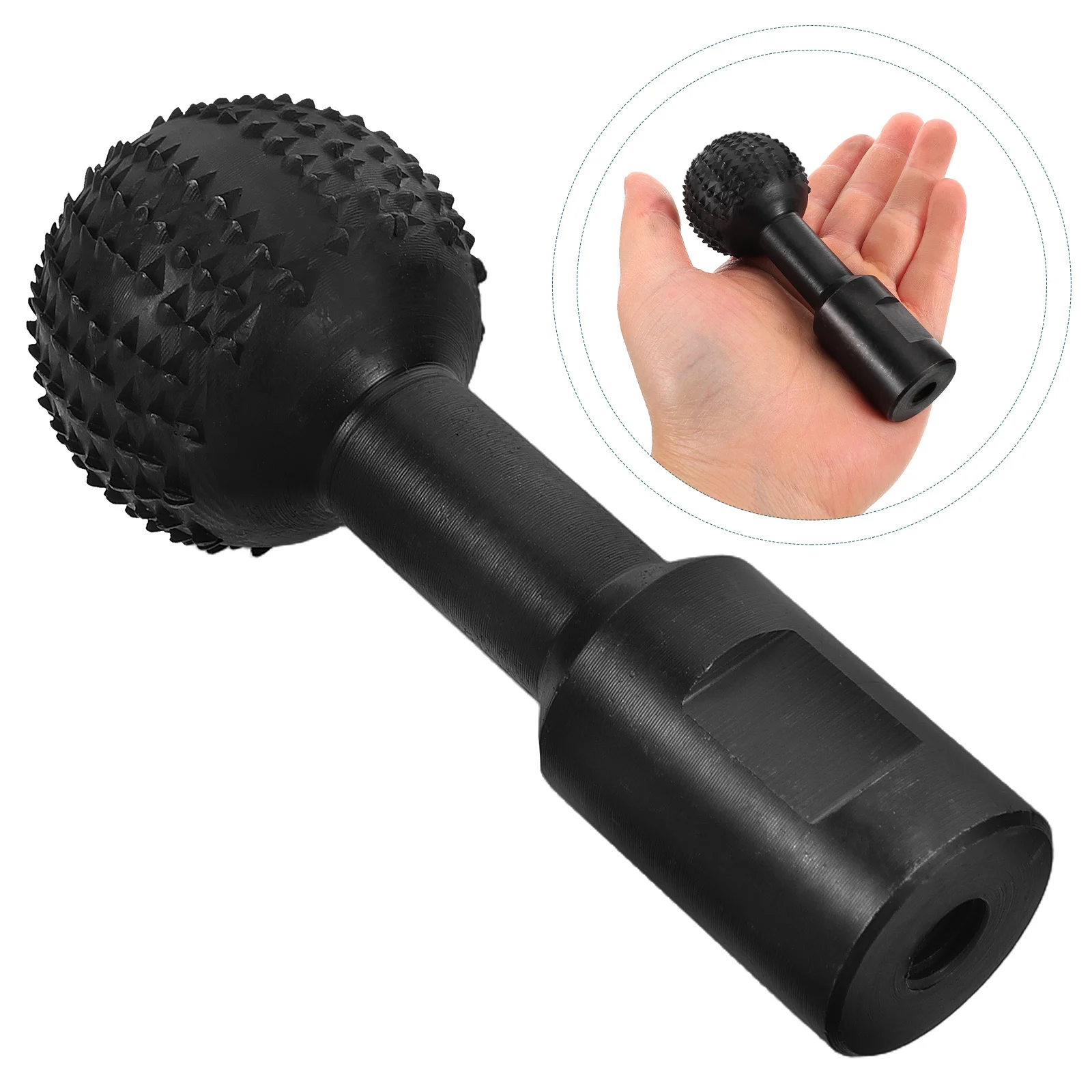 

Wood Carving Burr Spherical Grinding Head M10 Rotary Burr Attachment Polishing Tool Heavy Duty Woodworking Accessories