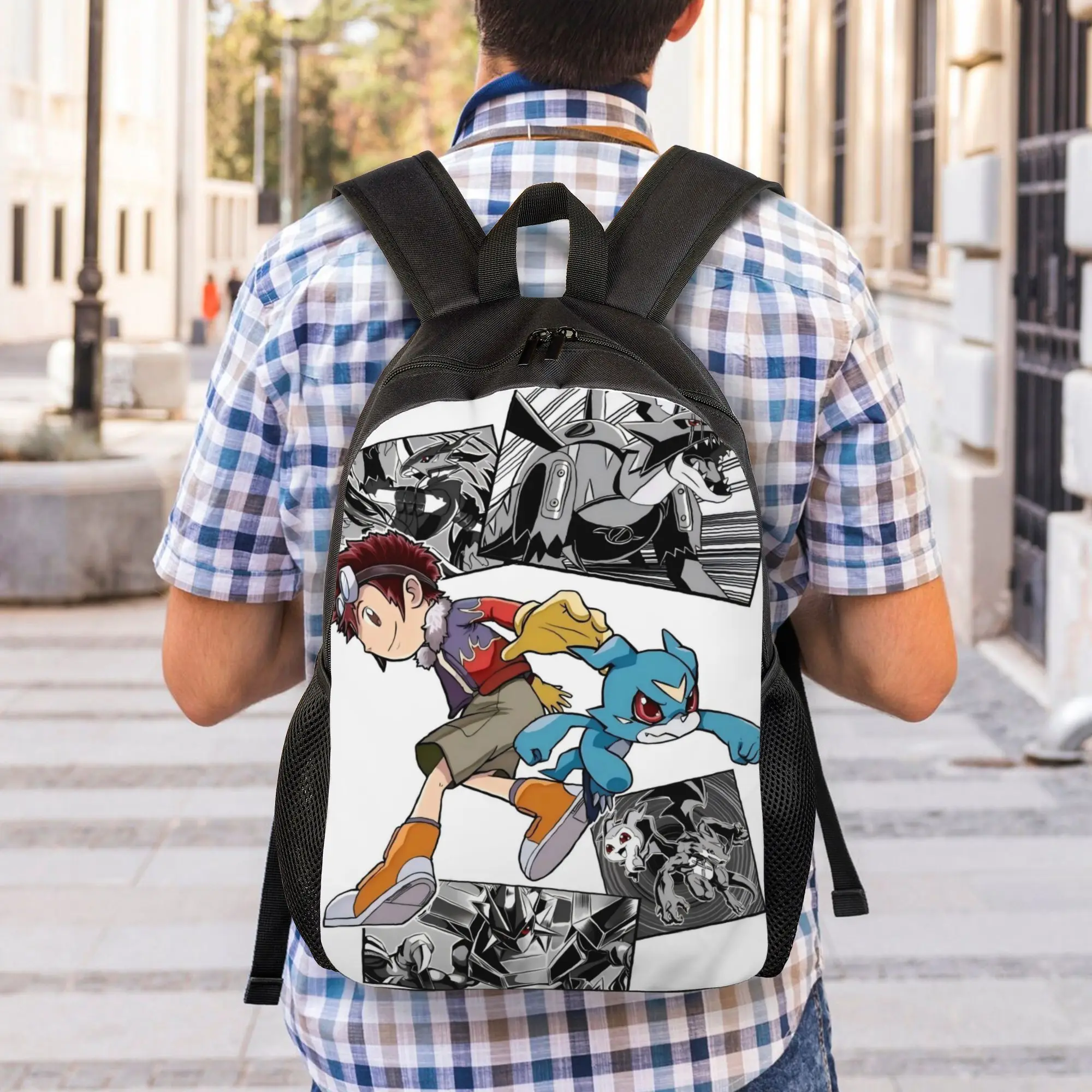 

BANDAI Digimon Handbag Back to school season Veemon Partner Adjustable Strap Backpack