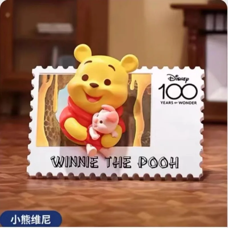 MINISOディズニーアニバーサリーヴィンテージスタンプブラインドボックスミッキーマウスブラインドボックスアニメガレージキット子供のおもちゃ推測ミステリーボックスギフト