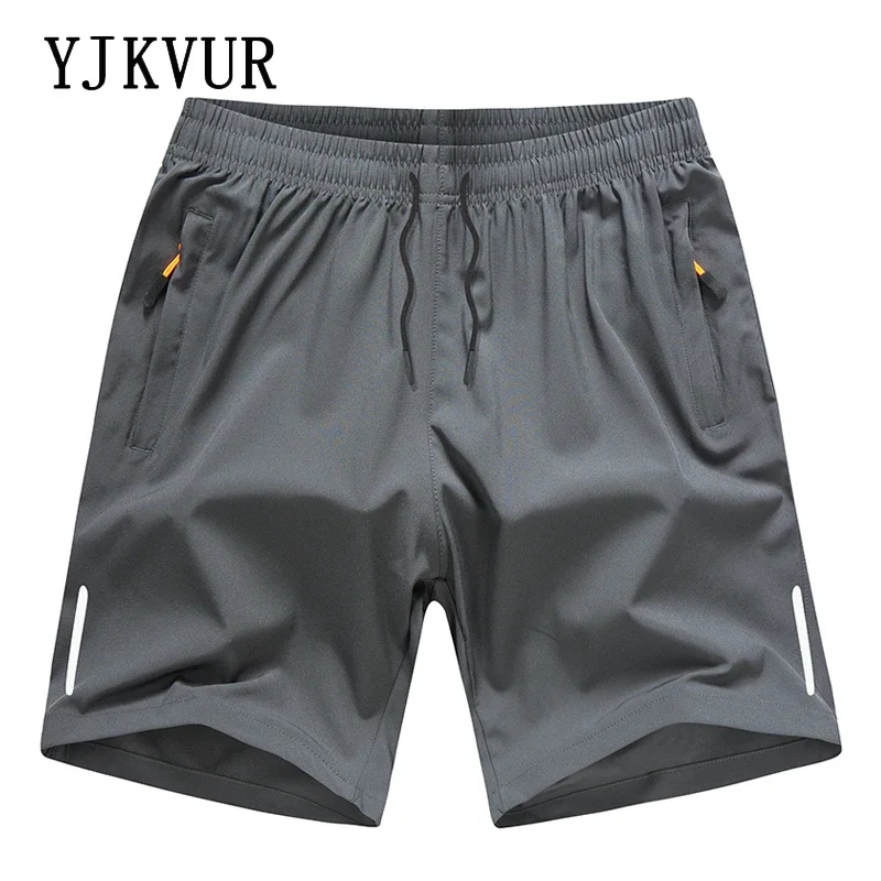 

YJKVUR Men's Athletic Performance Gym Workout Shorts With Pockets 2024 New Summer Training Running Jogger With Big Size M-8XL