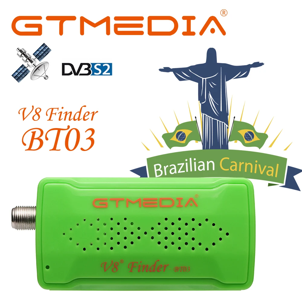 

GTMEDIA V8 Finder BT03 Mini Satfinder Bluetooth DVB-S2 Satellite Finder Meter With Android System App Upgrade from Freesat BT01