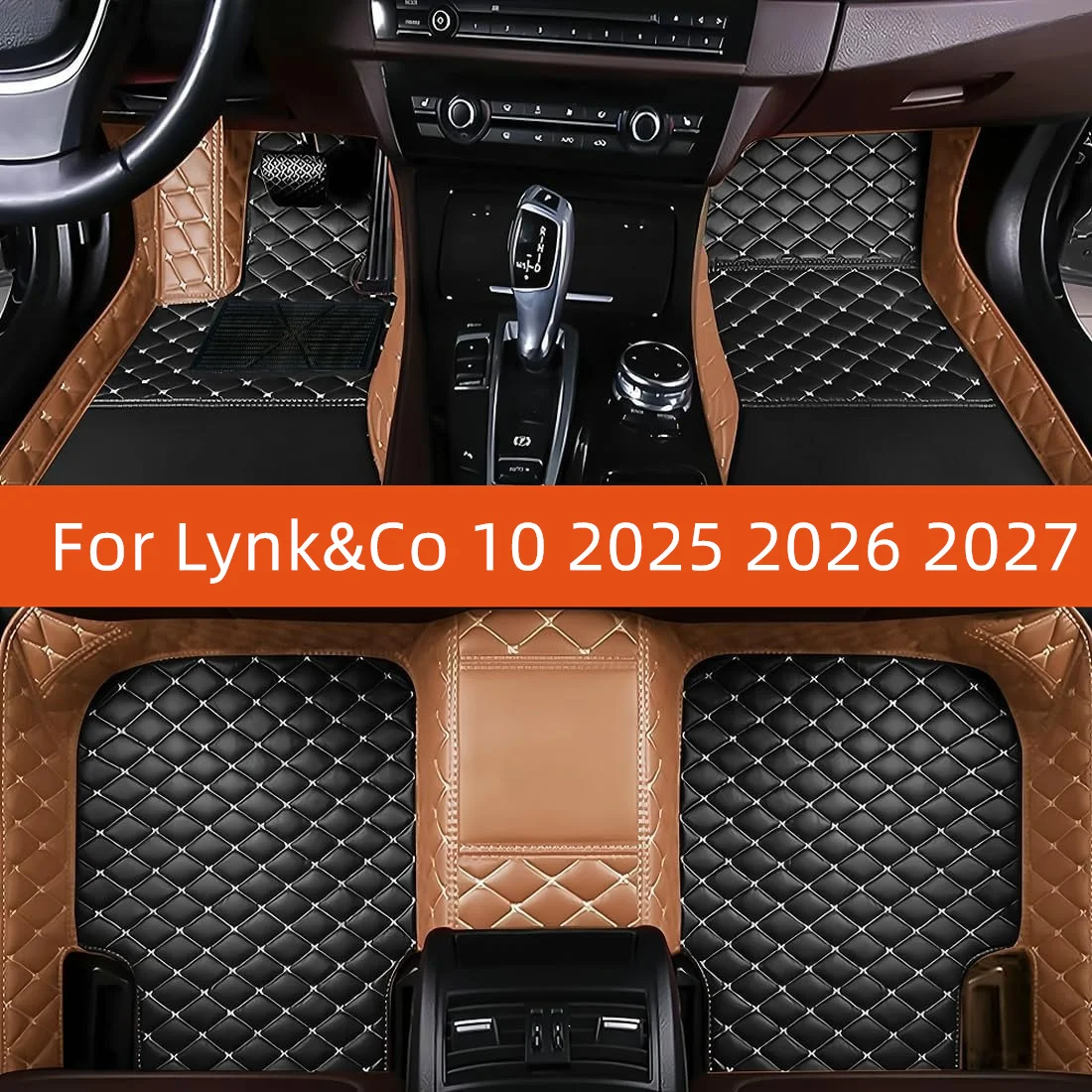 

Custom Leather Car Floor Mat For Lynk&Co 10 2025 2026 2027 Car Mat Interior Accessories