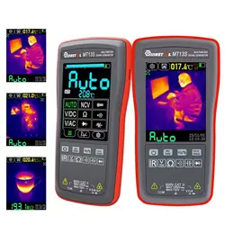 Mustool MT13S 2 In 1 Thermal Imager Multimeter 2.8 Inch Touch Screen Electric Circuit Automobile Thermal Camera Multimeter