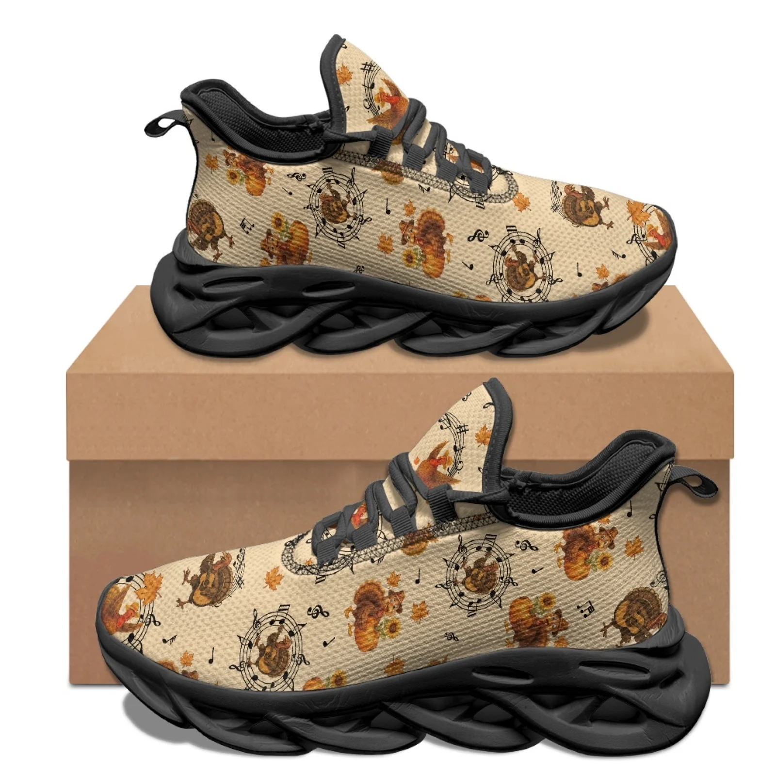 PENSTROLL PENSTROLL Maple Leaf Music Casual Fashion Sneakers Running Shoes for Gym Fashion 2026 All Season Men